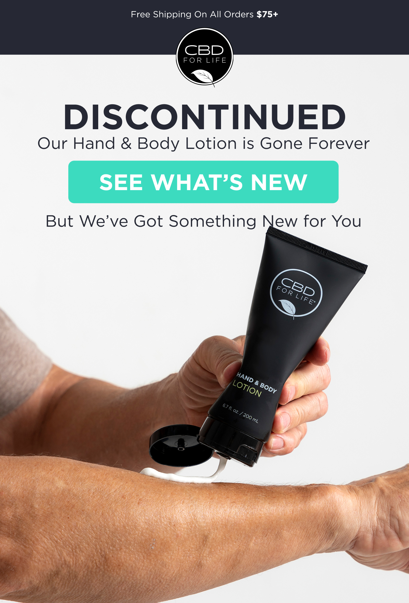 Discontinued. Our Hand & Body Lotion is gone forever but we've got something new for you. Click to See What's New.