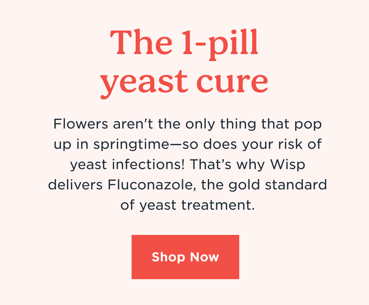 The gold standard of yeast treatment 🏅 Wisp