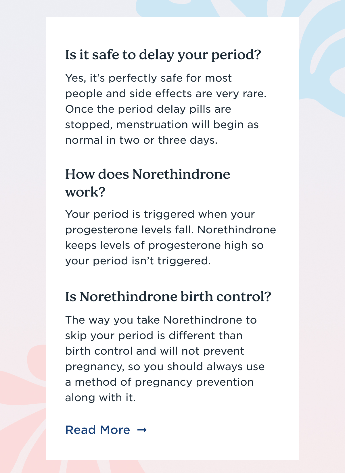 Your period, your terms🩸 Wisp