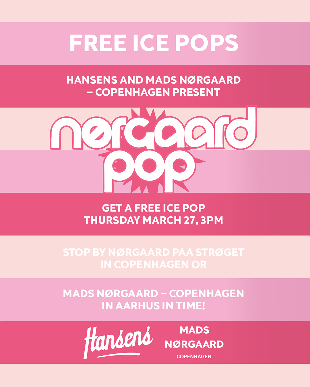 NØRGAARD POP INVITATION