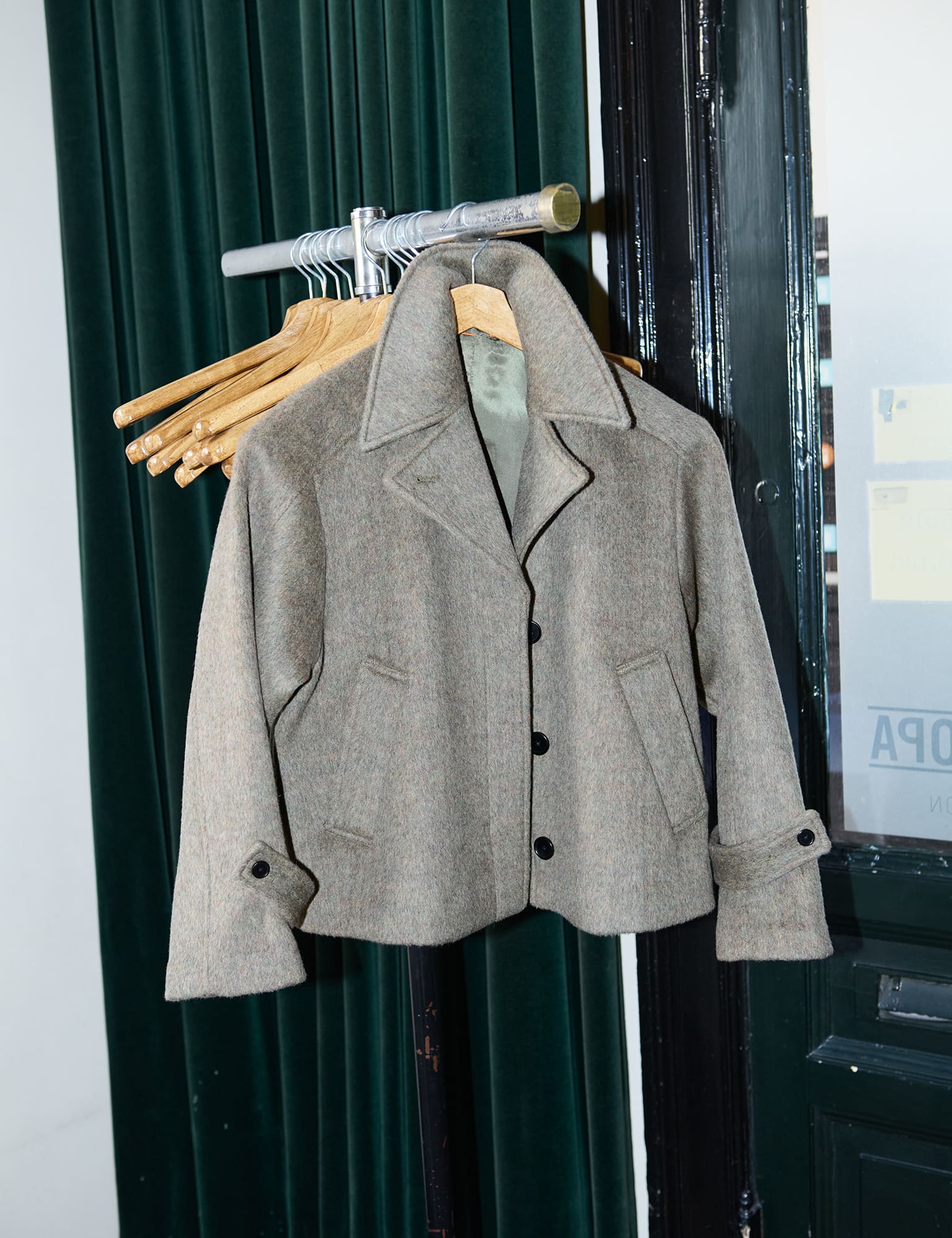 HAIRY WOOL WILDE JACKET