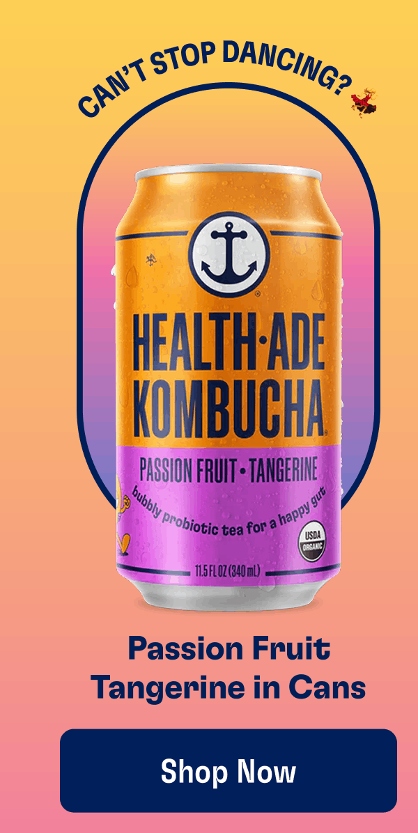 Can’t stop dancing? 💃 | Passion Fruit Tangerine in Cans | Shop Now