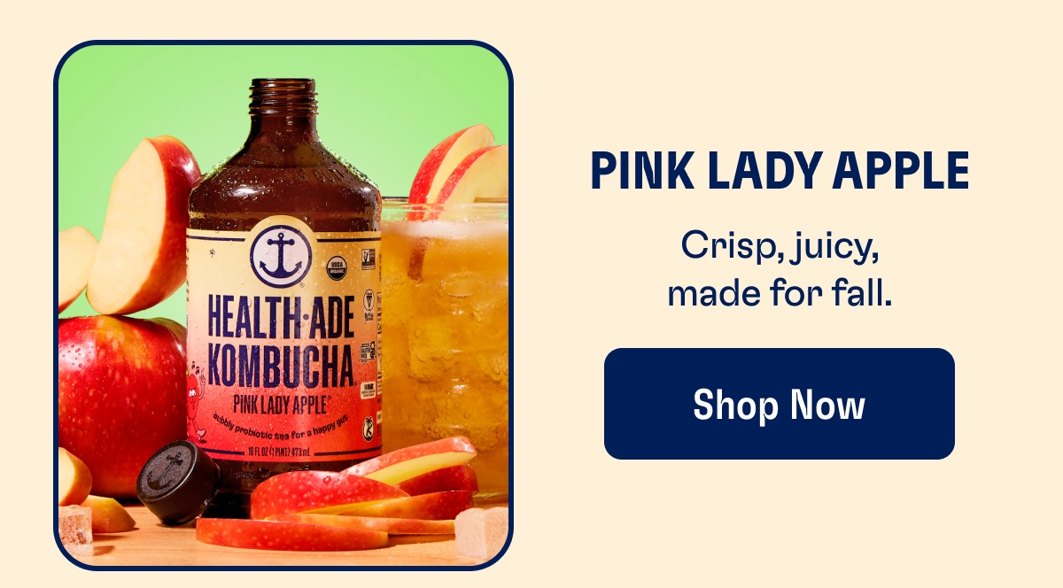 Pink Lady Apple Crisp, juicy, made for fall. Shop Now