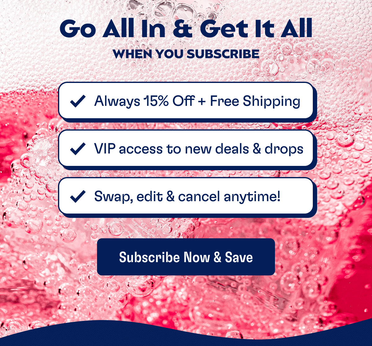 Go All In & Get It All WHEN YOU SUBSCRIBE | SUBSCRIBE Now & Save