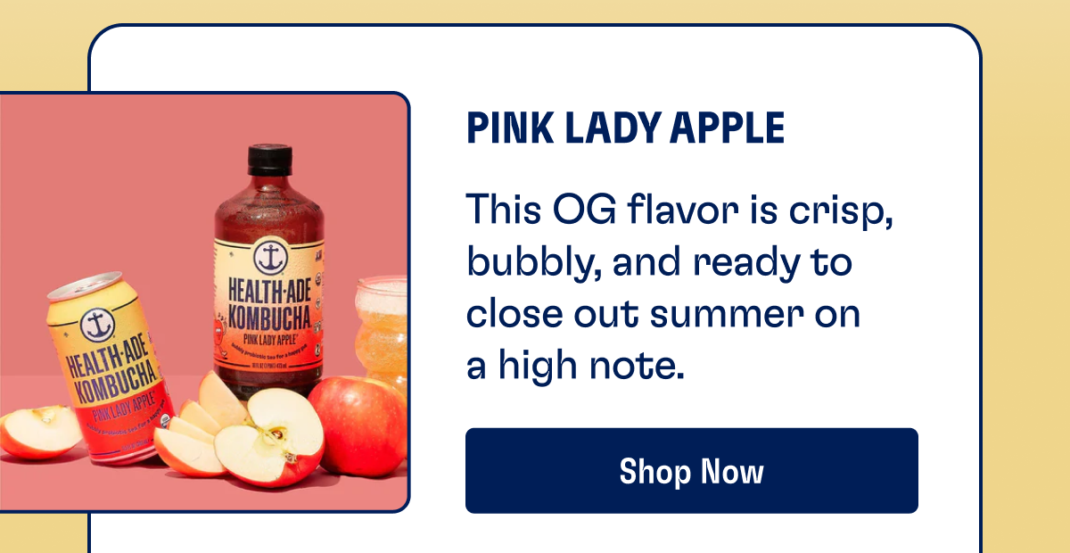 PINK LADY APPLE | This OG flavor is crisp, bubbly, and ready to close out summer on a high note. | SHOP NOW