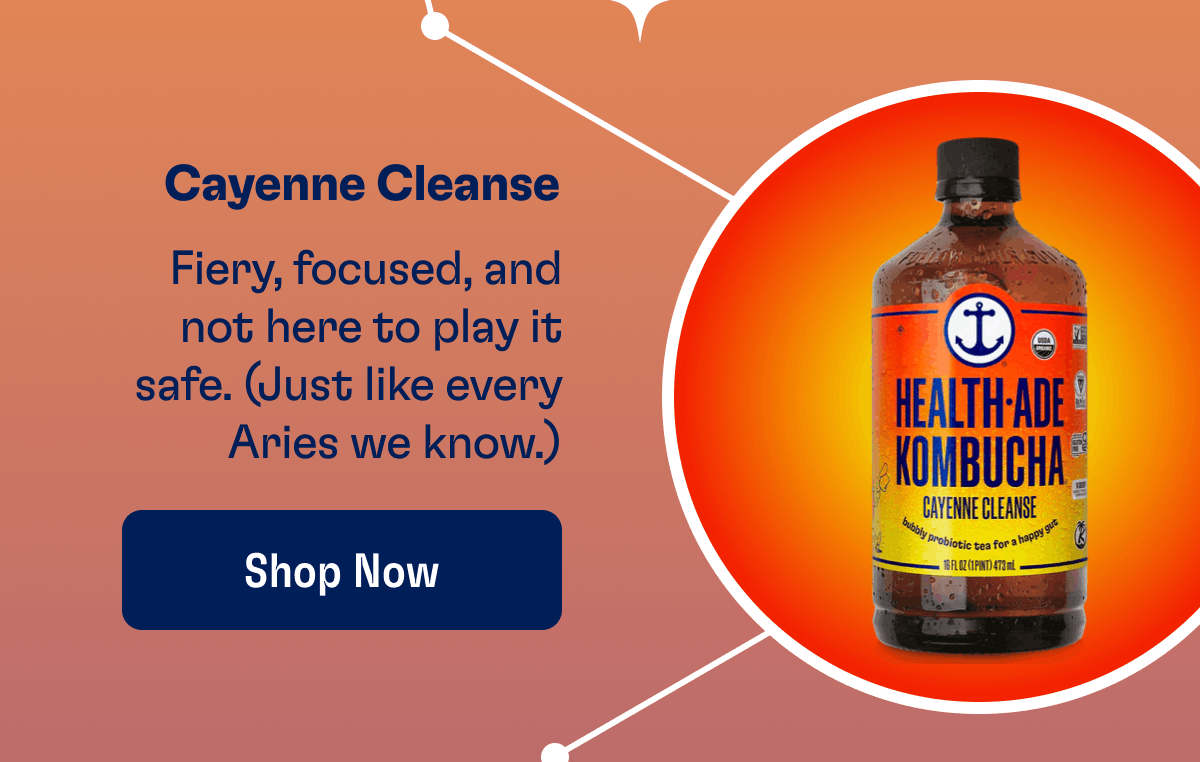 Cayenne Cleanse | Fiery, focused, and not here to play it safe. (Just like every Aries we know.) | Shop Now