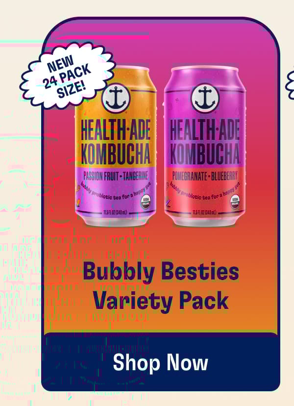 New  24 Pack Size! Bubbly Besties Variety Pack | Shop Now