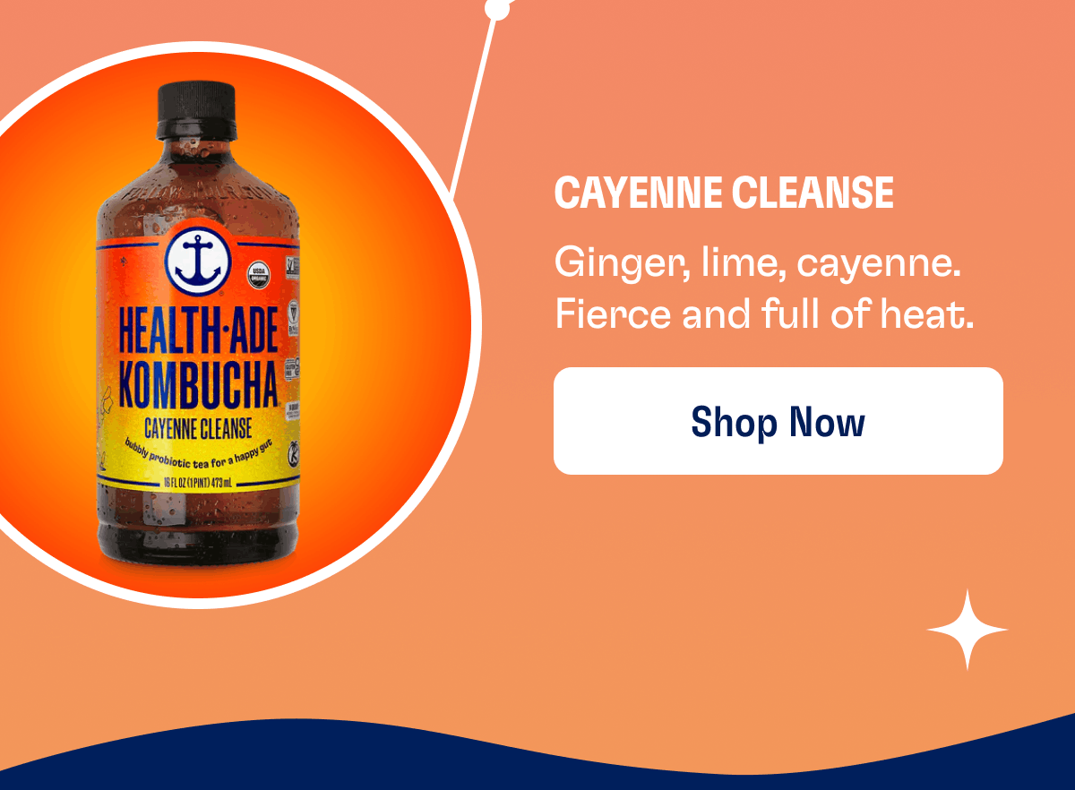 Cayenne Cleanse | Ginger, lime, cayenne. Fierce and full of heat. | Shop Now