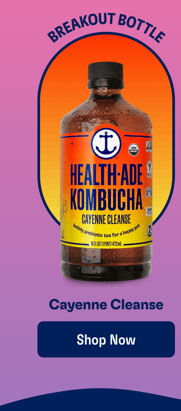 Breakout Bottle | Cayenne Cleanse | Shop Now