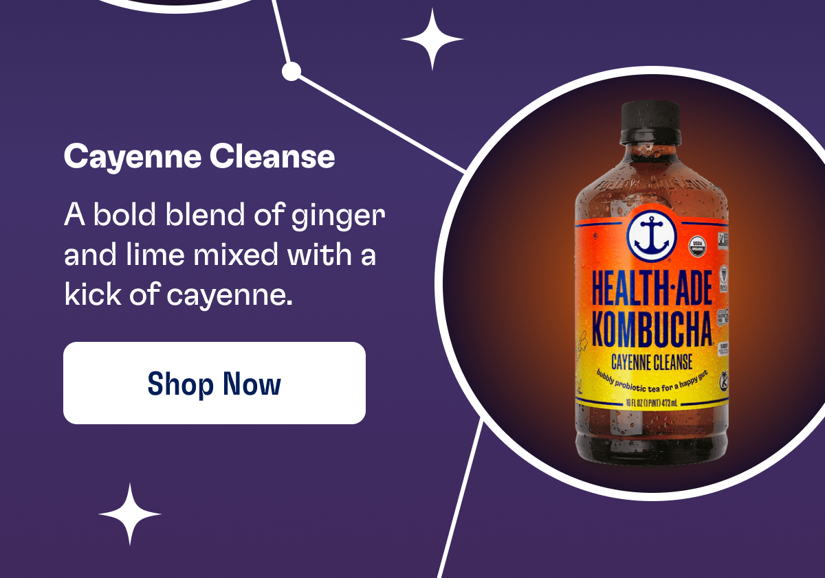 Cayenne Cleanse | A bold blend of ginger and lime mixed with a kick of cayenne. | Shop Now