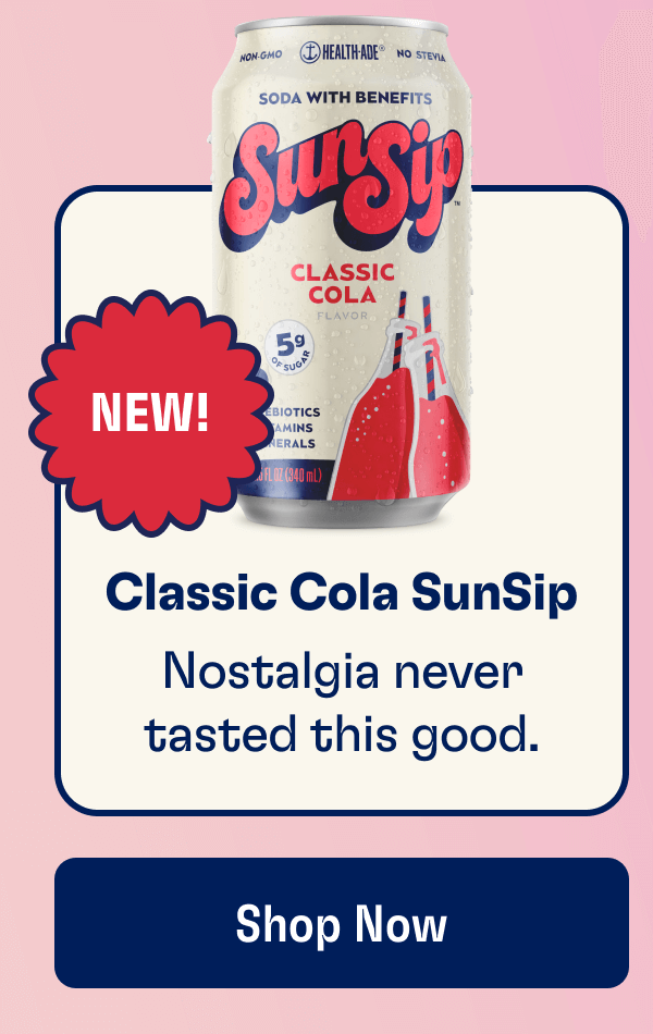 Classic Cola SunSip - Nostalgia never tasted this good. | Shop Now