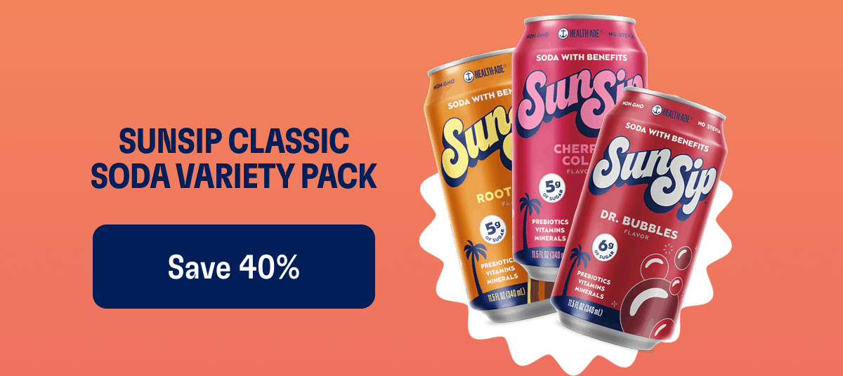 Sunsip Classic Soda Variety Pack | Save 40%