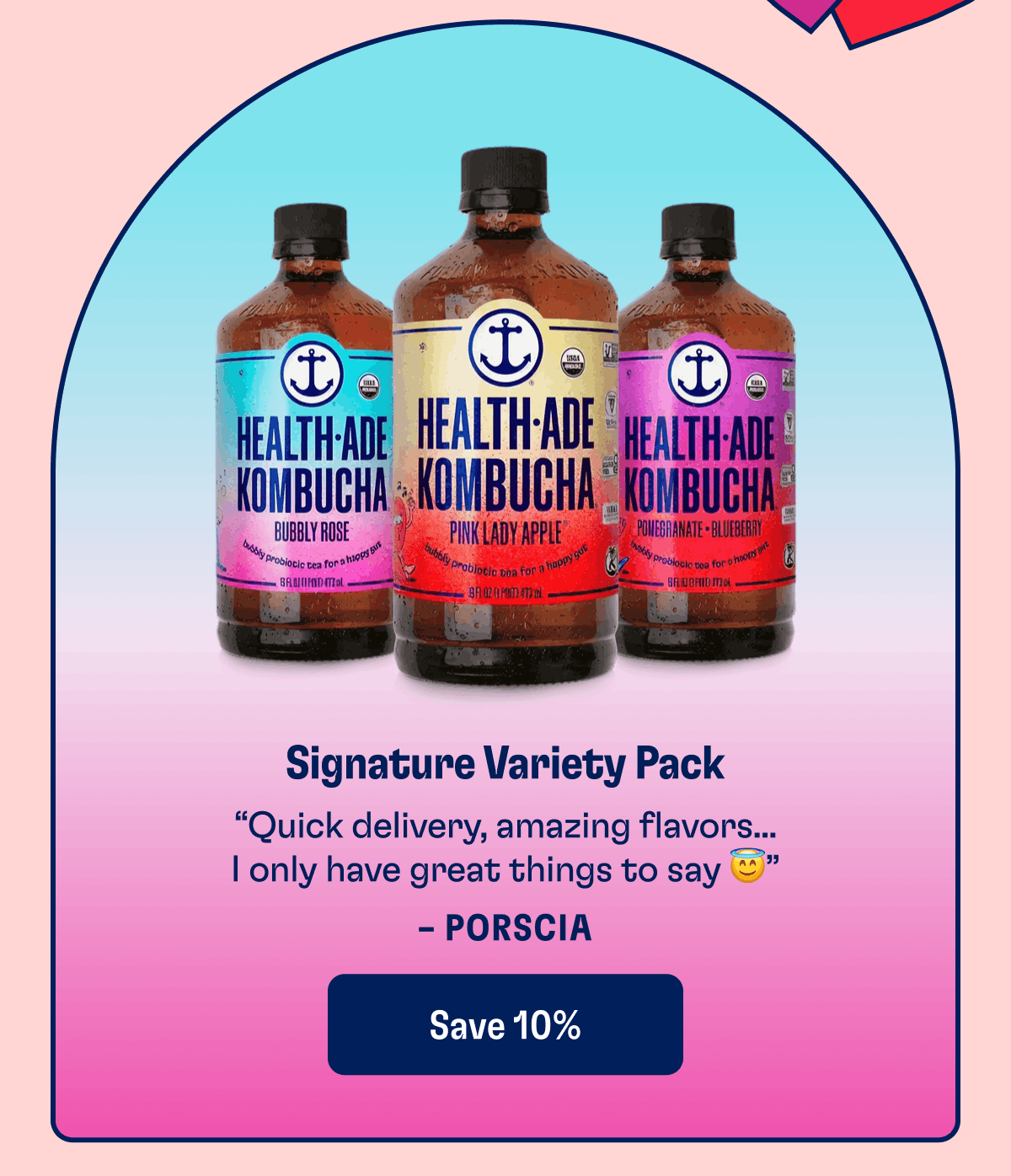 Signature Variety Pack | “Quick delivery, amazing flavors... I only have great things to say 😇” - PORSCIA | Save 10%