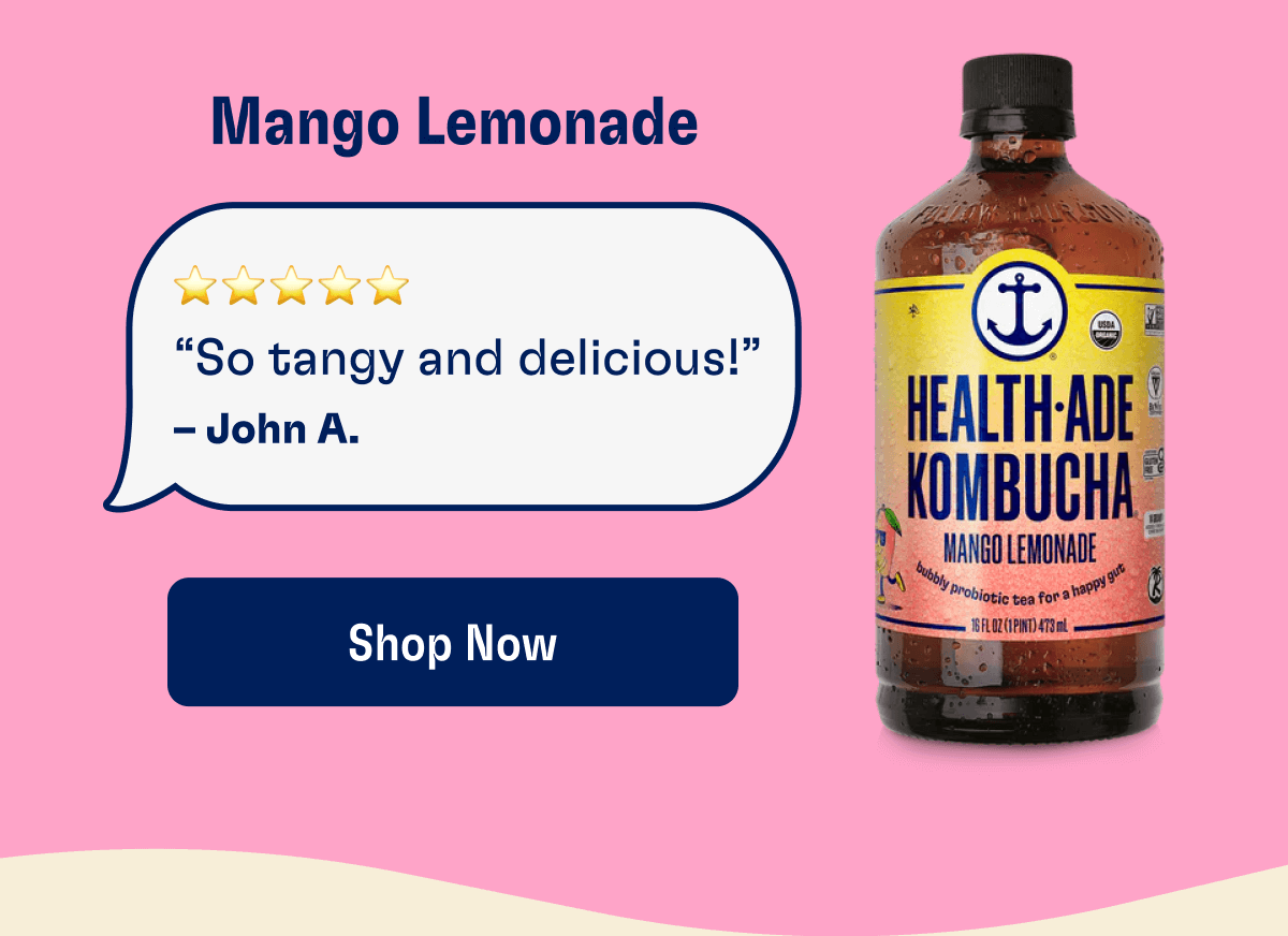 Mango Lemonade - "So tangy and delicious!" - John A. | Shop Now