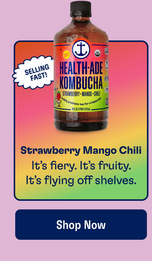 Strawberry Mango Chili | It’s fiery. It’s fruity. It’s flying off shelves. Shop now