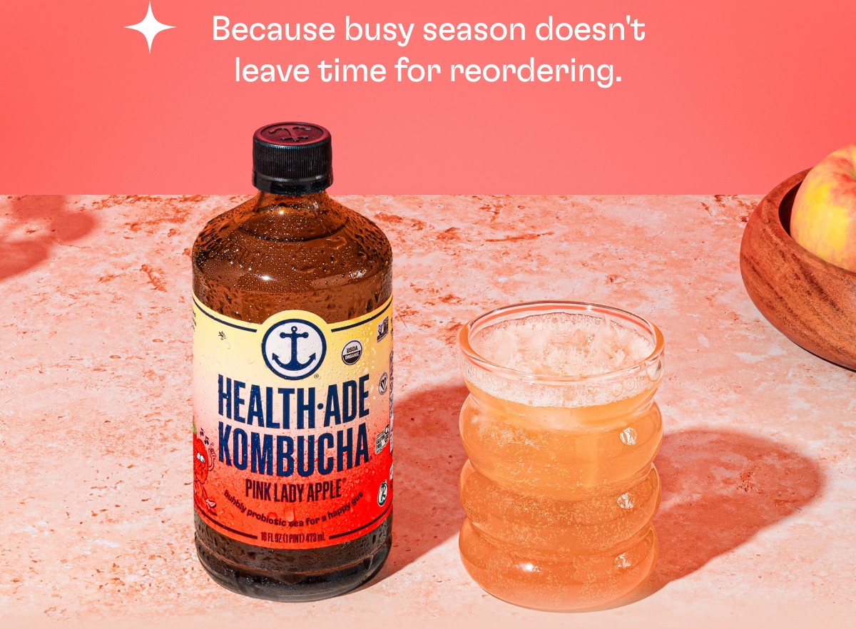 Because busy season doesn't leave time for reordering.