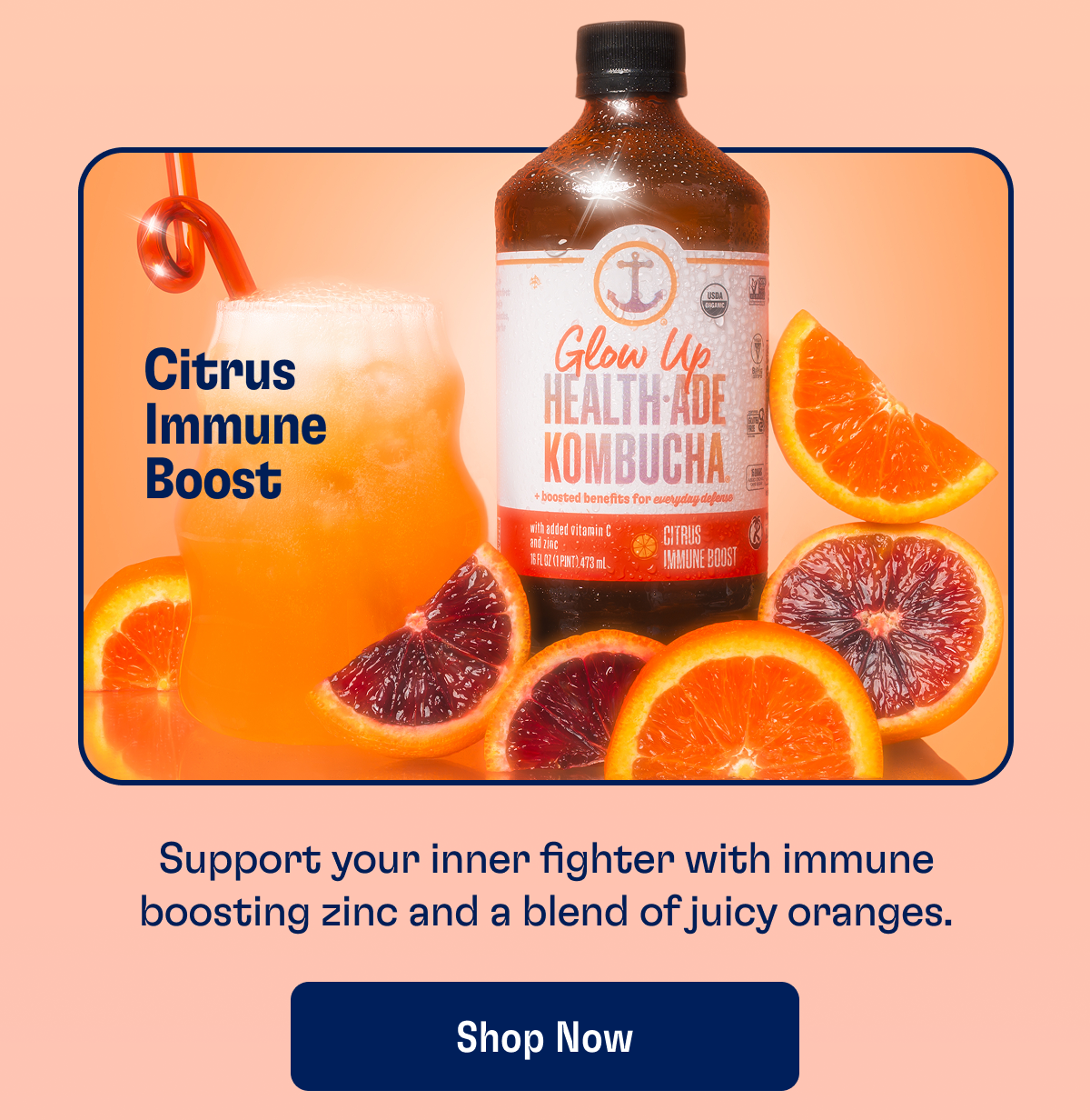 Citrus Immune Boost - Support your inner fighter with immune-boosting zinc and a blend of juicy oranges. | Shop Now