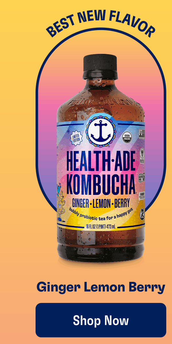 Best New Flavor | Ginger Lemon Berry | Shop Now