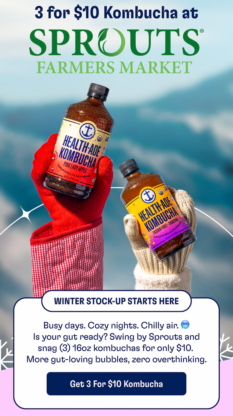 2 for $7 Kombucha at Sprouts Farmers Market