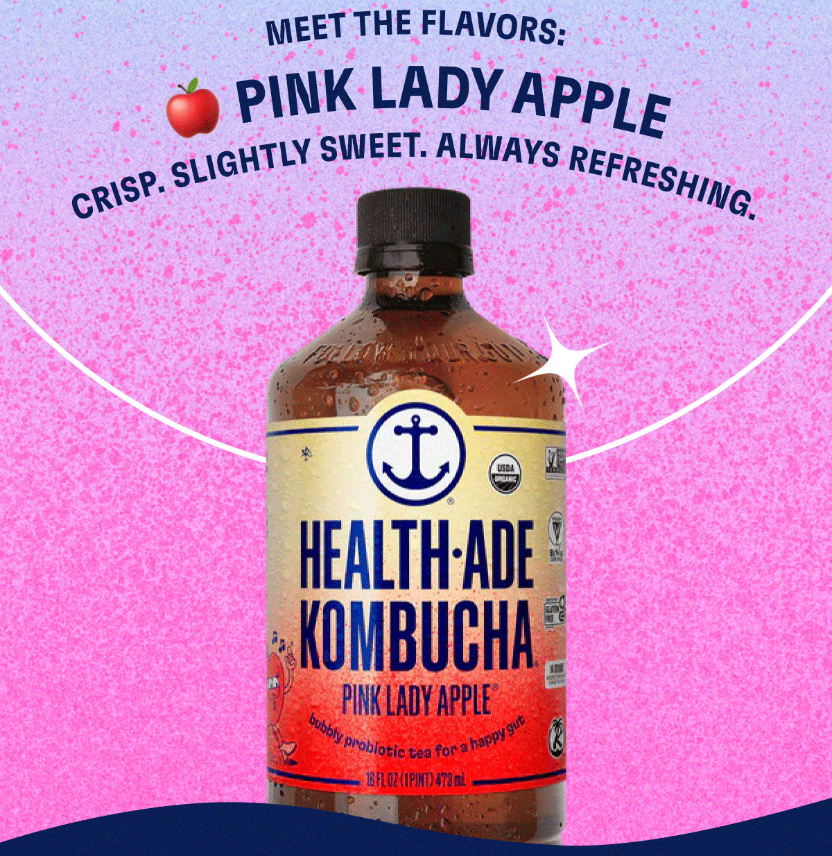 Meet The Flavors: Pink Lady Apple | Crisp. Slightly Sweet. Always Refreshing.