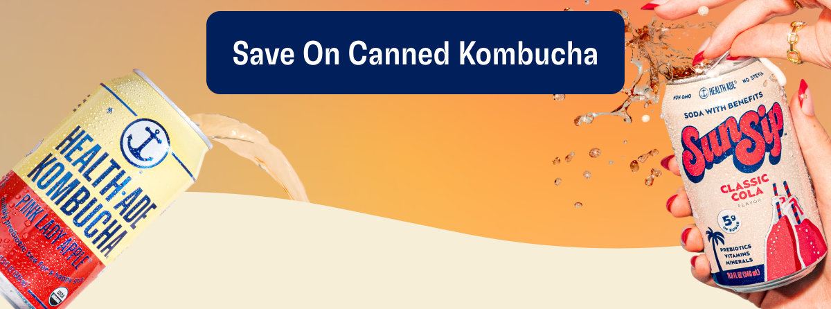 Save On Canned Kombucha