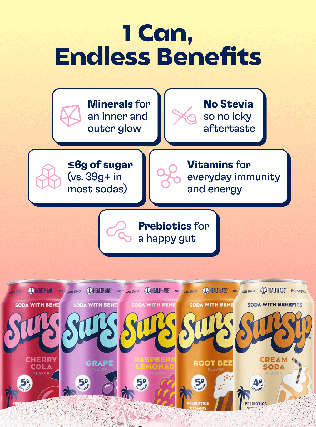 1 Can, Endless Benefits