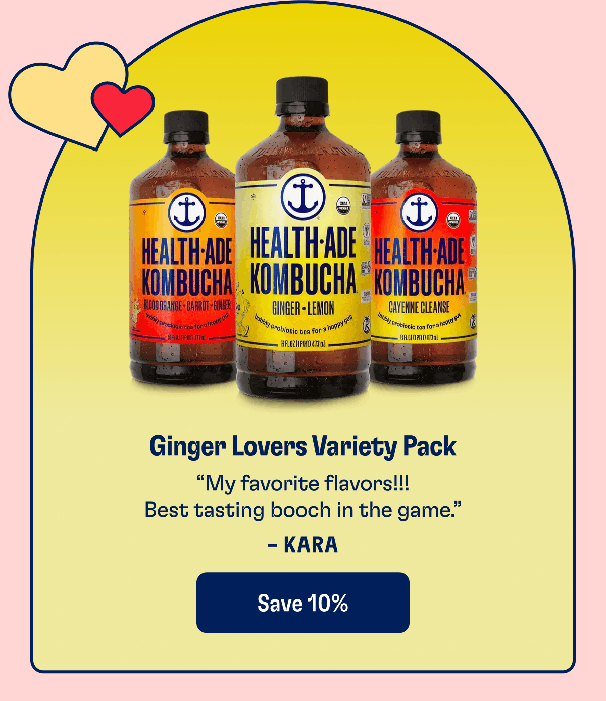 Ginger Lovers Variety Pack | “My favorite flavors!!! Best tasting booch in the game.” - KARA | Save 10%