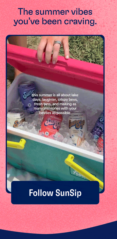 The summer vibes you've been craving. | Follow SunSip