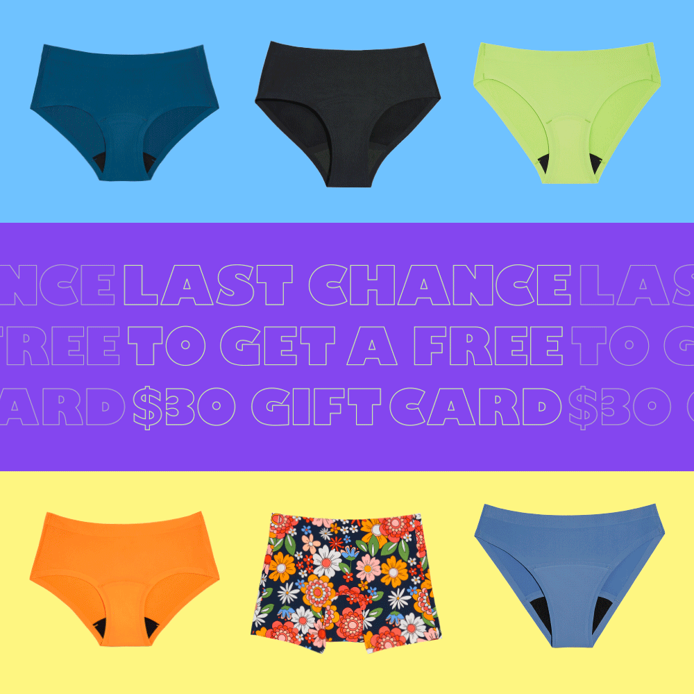 Last Call: Free $30 Gift Card - Knix Teen