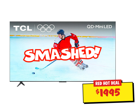 an image of a tv screen with a picture of a hockey player on it