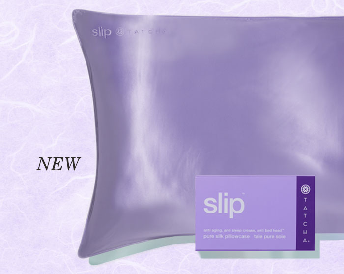 New! Tatcha x slip pure silk pillowcase