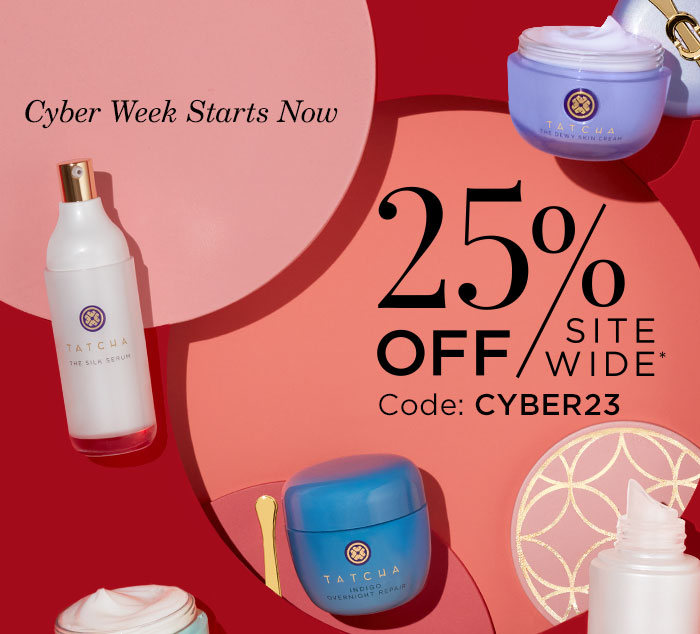 Cyber Week Starts Now 25% Off Sitewide* Code: CYBER23