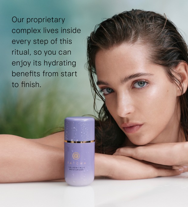 Our proprietary complex lives inside every step of this dewy ritual.