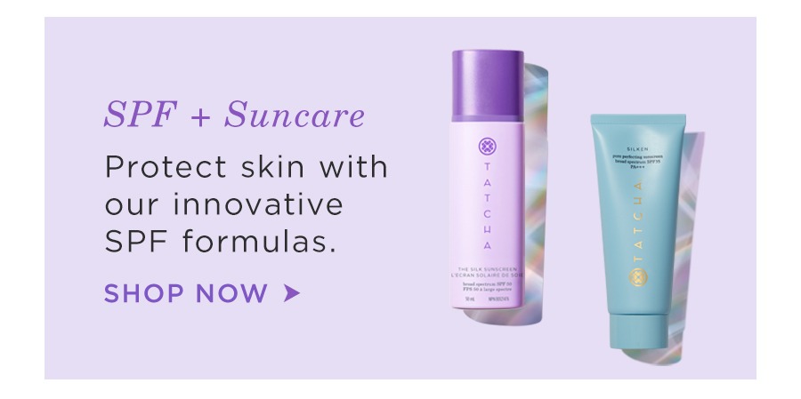 SPF: Protect skin with our innovative SPF formulas. Shop Now.