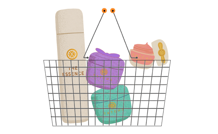 Step 1: Spend $100+ on your favorite skincare