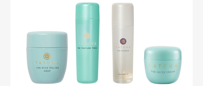 An assortment of Tatcha minis.
