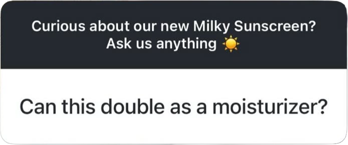 Can this double as a moisturizer?