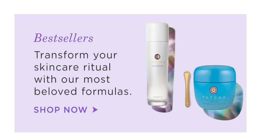 Bestsellers: Transform your skincare ritual with our most beloved formulas. Shop Now.