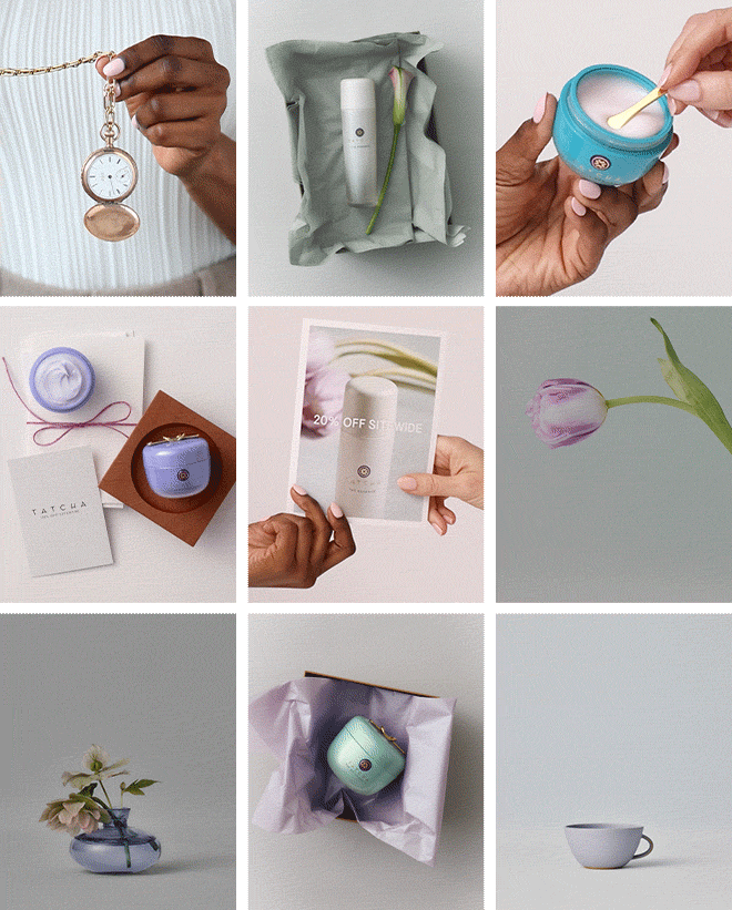 A selection of a Tatcha products