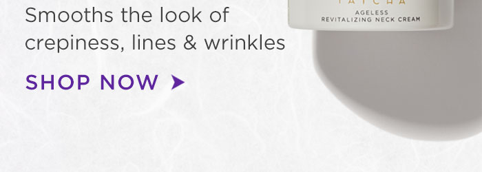 Smooths the look of crepiness, lines & wrinkles Supports skin surface cell turnover for healthy-looking radiance SHOP NOW