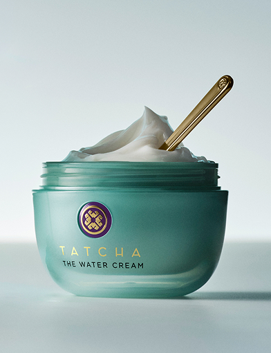 An image of the Water Cream texture from Tatcha.