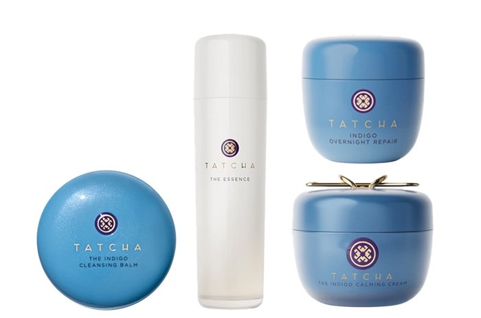 An image of a selection of Tatcha products ideal for sensitive skin