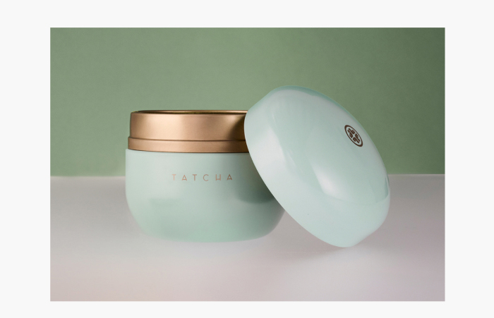 An image of a Tatcha branded tea caddy