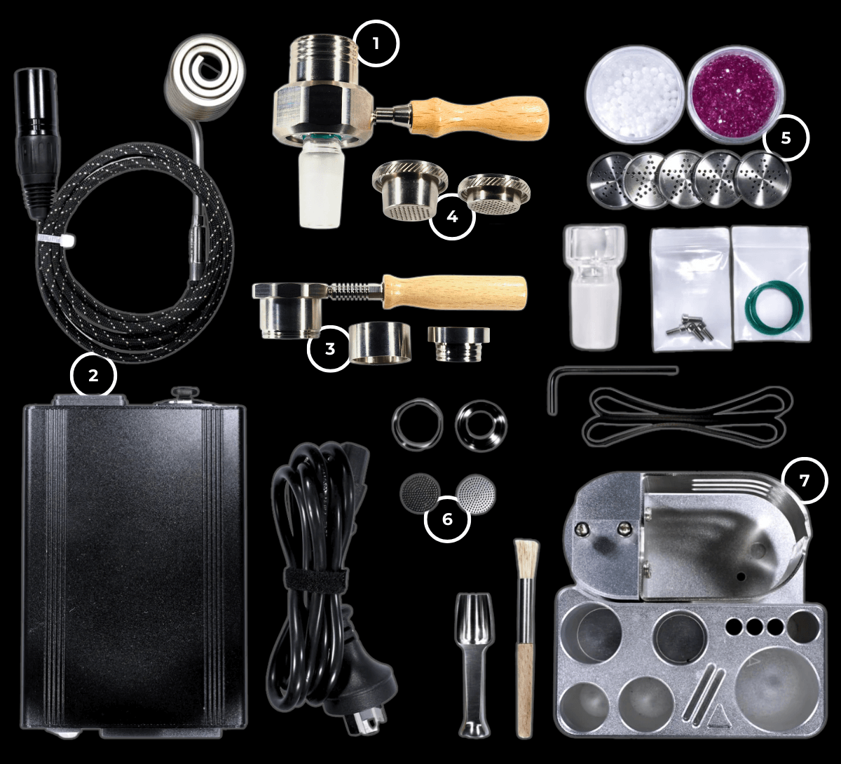 NEW LAUNCH! Vices Adaptaball Vaporizer Kit (Over 14 Items Included)