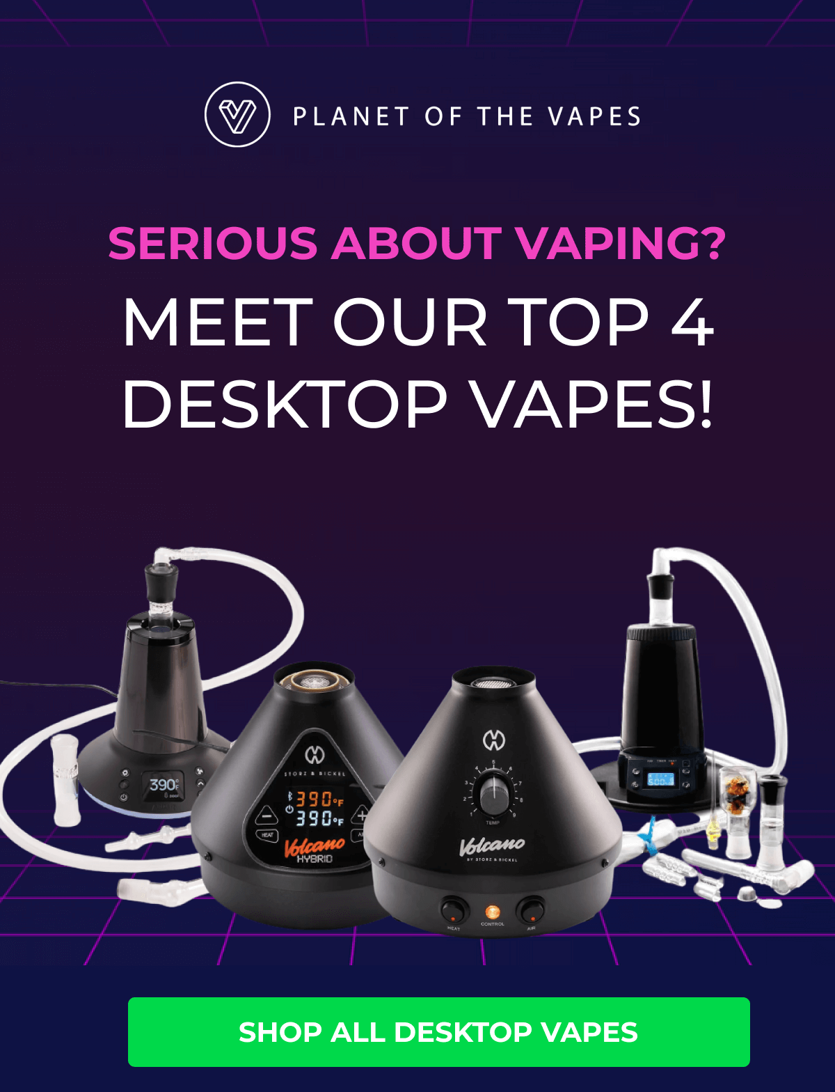 Top 4 Desktop Vapes Revealed! Of The Vapes