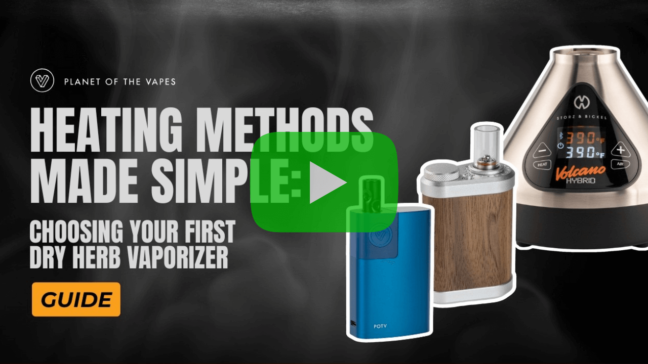 Vaporizer Heating Explained: Conduction, Convection, and Hybrid