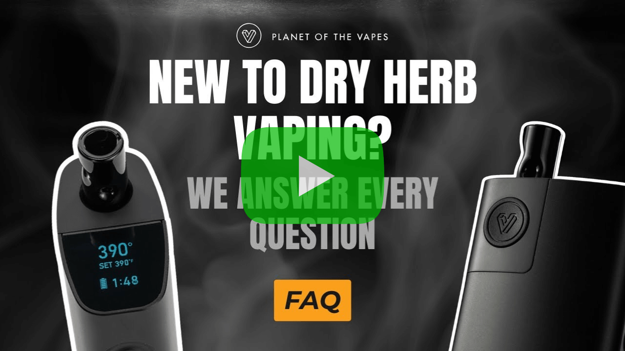 Dry Herb Vaping 101: Smoking vs Vaping, Temps, Devices & FAQs