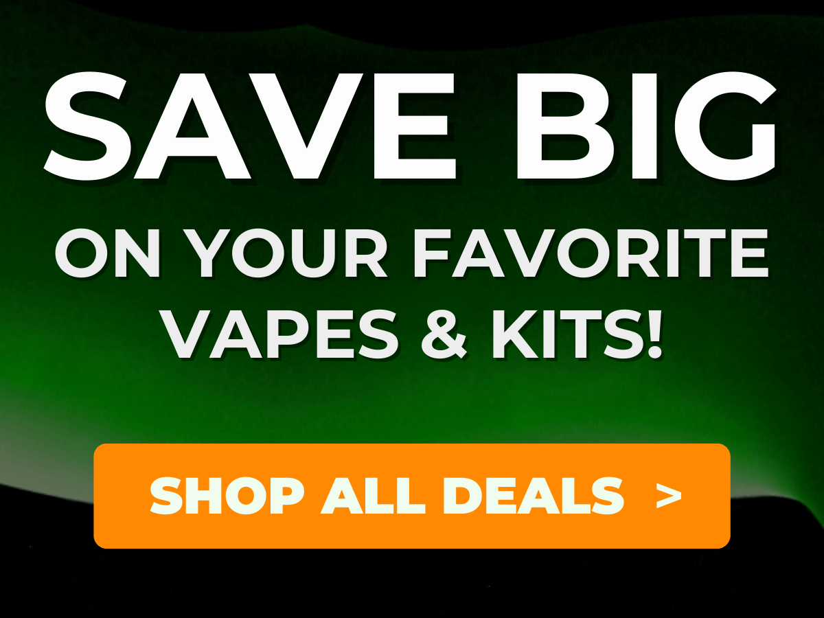 Last Days of Black Friday: Get up to $217 OFF our top-rated vapes!