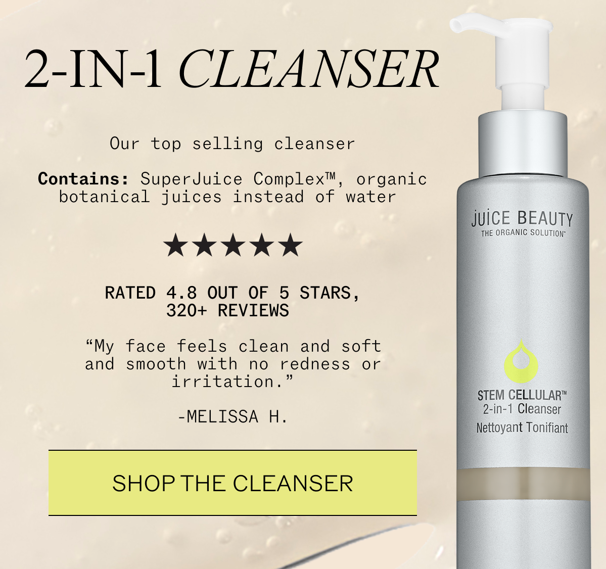 2-IN-1 CLEANSER