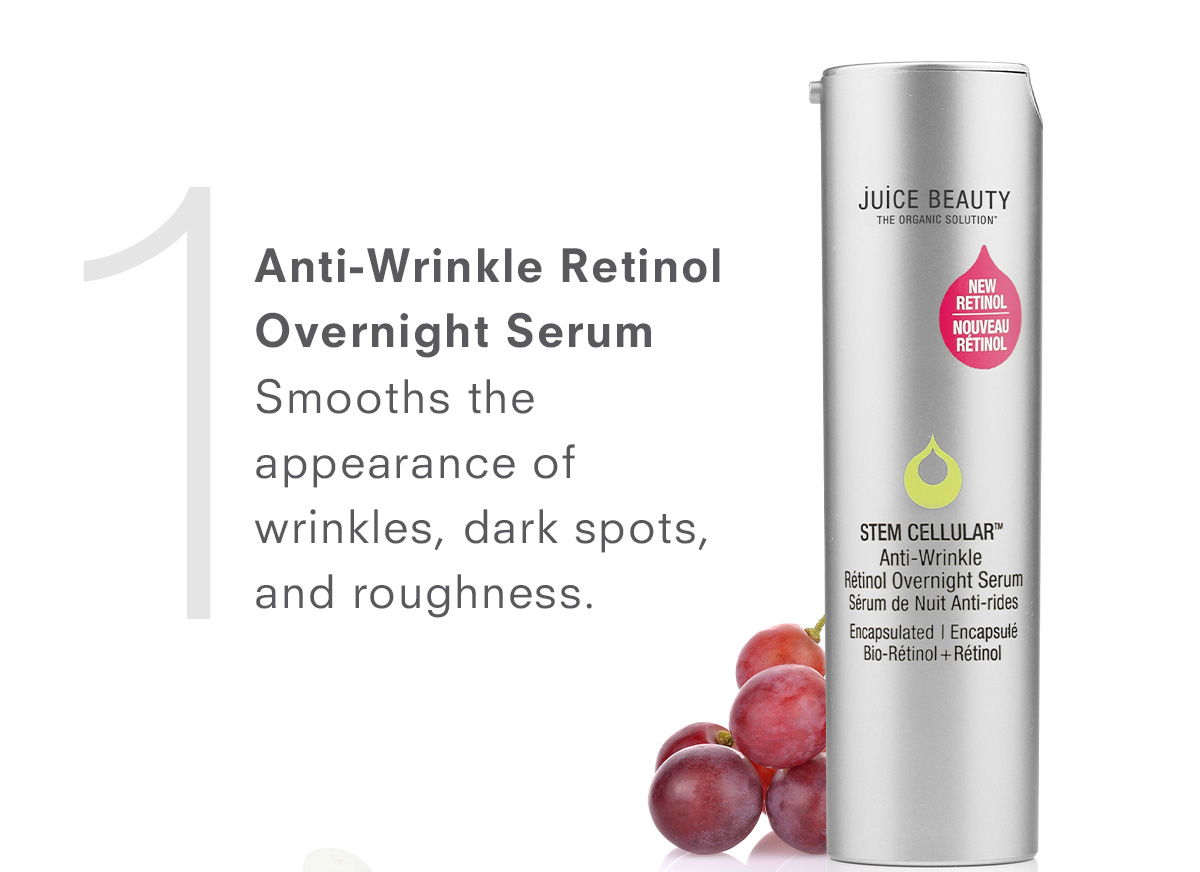 STEM CELLULAR Anti-Wrinkle Retinol Overnight Serum